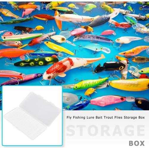 Transparent Fishing Hook Storage Box ABS EVA Case Portable Accessory Fishing Tackle Container Fishhooks Ultra-Thin Boxes