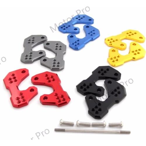 For YAMAHA YZF-R3 2015 2016 YZF R3 R25 Motorcycle Adjustable Rearsets Foot Pegs Mount Bracket Base YZF-R25