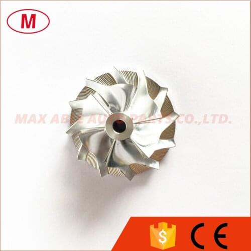 RHF4H PSA VVP1 High Performance Aluminum/Milling/ Billet Compressor wheel 33.47/48.00mm 6+6 blades for PSA VVP1 TURBO/CHRA