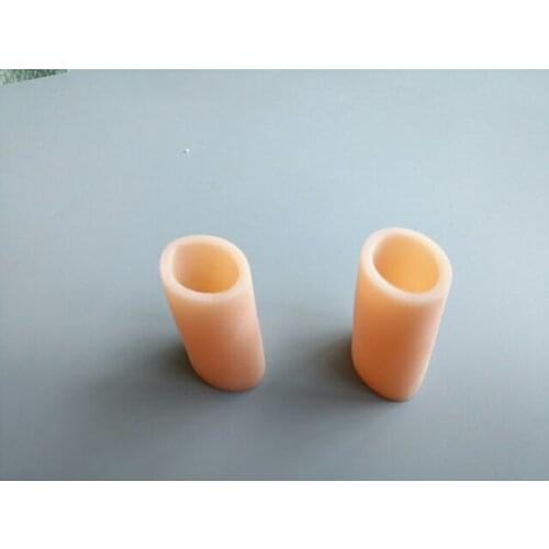 1000 Pcs/lot Silicone Toe Tubes Toe Sleeves Prevent Corn Callus Blister-Bunions Sore Corns Hammertoes Toe Separators Protector