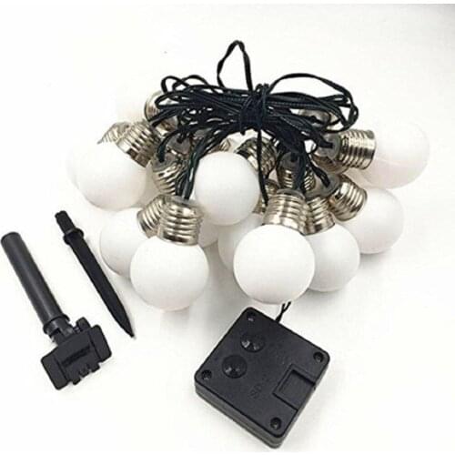 Solar Simulation Retro G50 Bulb 10LED/20 Light Bulb Light String Garden Garden Light Control Decorative Light String