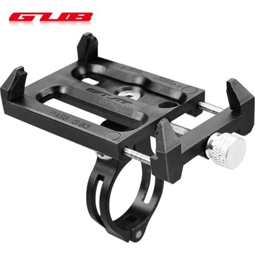 GUB G-83 Universal Bicycle Phone Holder Mount Bracket Nylon Aluminum Alloy Bike Handlebar Clip Stand for 60-100mm Phone