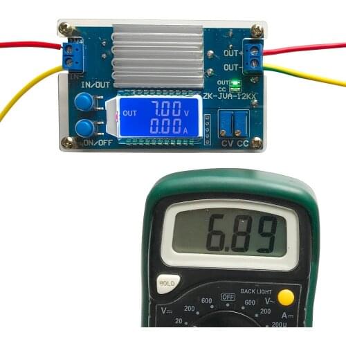 12A Step Down Module Adjustable Buck Power Supply Board With Digital LCD Display Buck Adapter Module Converter DC-DC