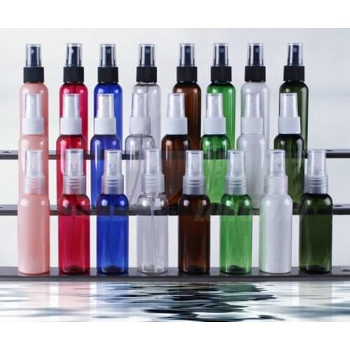 1000pcs fashion 50ml Plastic PET Mini Empty Perfume Bottles Spray Bottle Sample Containers Travel Bottle