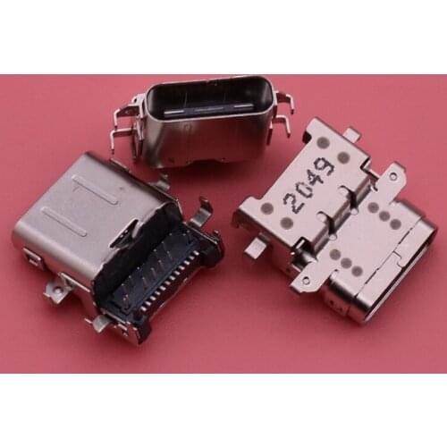 2PCS New Type-C DC Power Port Charger Connector Port For Lenovo ThinkPad E490 R490 E580 E585 TYPE-C DC