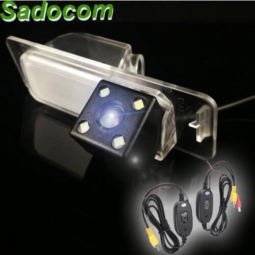 For Nissan Venucia T90 Car parking rear view camera backup HD CCD camera 170 degrees Waterproof car monitor wireless filter