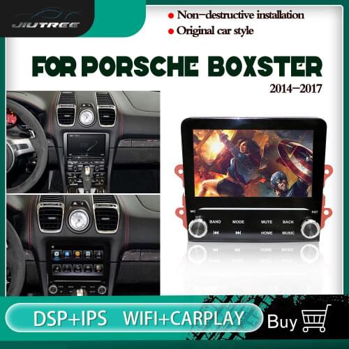 Android car radio player for Porsche Boxster 2014 2015 2016 2017 multimedia GPS radio plaer support wireless carplay OEM camera