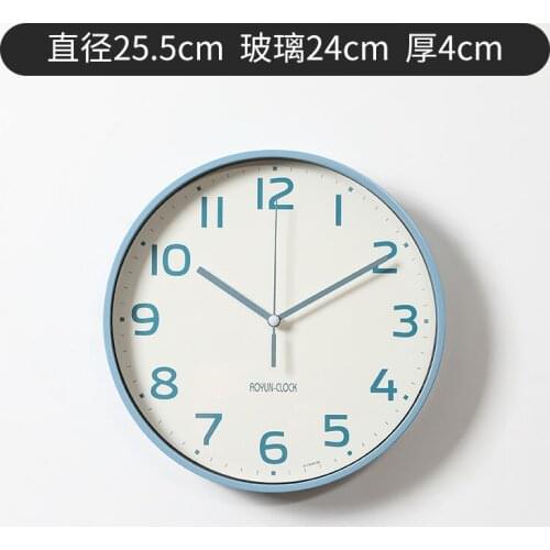 Large Wall Clock Living Room Modern Design 12 Inches Cartoon Wall Clock Lovely Cartoon Clocks Minimalist Household Bedroom Decor