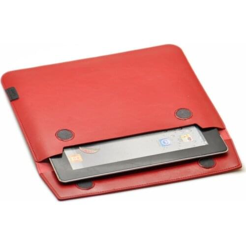 Transversal style of briefcase tablet sleeve pouch cover,microfiber leather tablet sleeve case for iPad Pro 12.9 inch