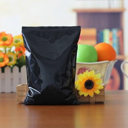 Hot Sale 6x9 7x10cm PE Bags 100pcs/lot Black and Blue Gifts Pouches Favor Fashion Jewelry Necklace Happiness Candy Snack Packing