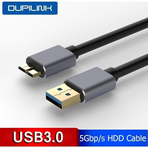USB 3.0 Micro B Cable 5Gbps External Hard Drive Disk HDD Cable for Samsung S5 Note3 Toshiba WD Seagate HDD Data Wire Cables