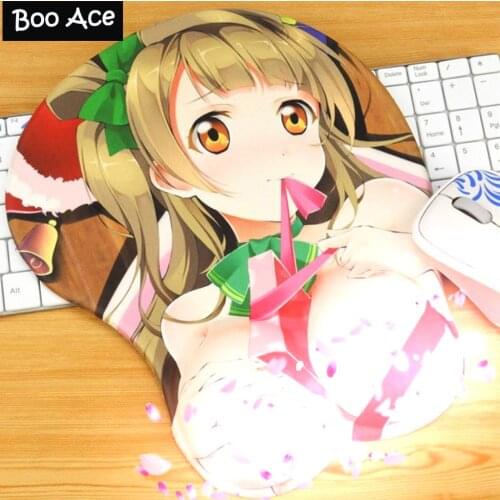 "LoveLive!" Kotori Anime 3D Oppai Mouse Pad Wrist rest