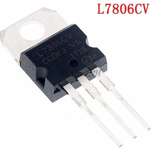 10PCS L7806CV TO220 L7806 TO-220 7806 LM7806 MC7806 new and original IC
