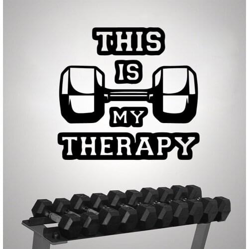 Hot GYM Nursery Wall Stickers Vinyl Art Decals For Bedroom Decoration Waterproof Wall Art Decal