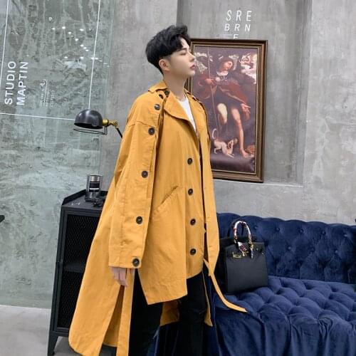 MIXCUBIC Mens Long Coats