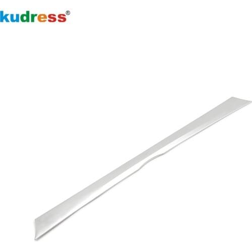 For KIA Sorento 2013 2014 2015 ABS Chrome Rear Trunk Lid Cover Trim Tail Gate Decoration Strip Sticker Car Styling Accessories