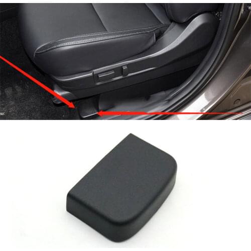 For Mitsubishi Outlander 2007-2014 2015 2016 2017 2018 2019 Car Front Seat Foot Cover Trim Cap Lid Shell