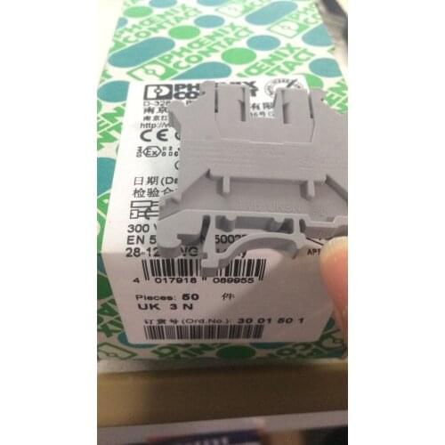 Original new 100% UK3N terminal row RCT2.5 3001501 connector