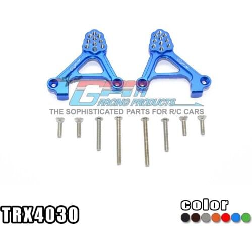 RC Car Parts TRAXXA 1/10 TRX-4 TRX4 Aluminum Porous Adjustable Suspension Bracket Shock Absorber Support Board Support Crawler