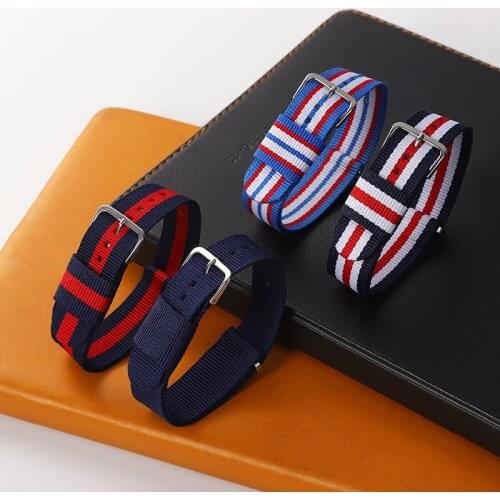 For Amazfit Bip Strap Nylon Watch Band For Xiaomi Amazfit GTS Bracelet For Samsung Galaxy Watch Active/Gear Sport 20mm Bands