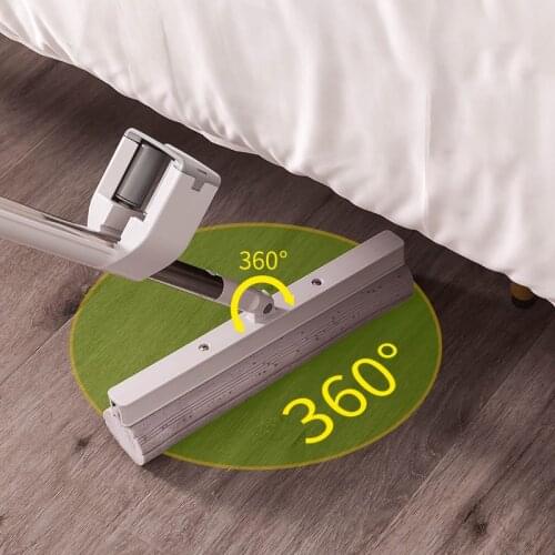 YOREDE Free Hand Wring Sponge Mop Floor Cleaning Flat Mops For Home And Kitchen House Cleaning Tools Household And Kitchen Goods