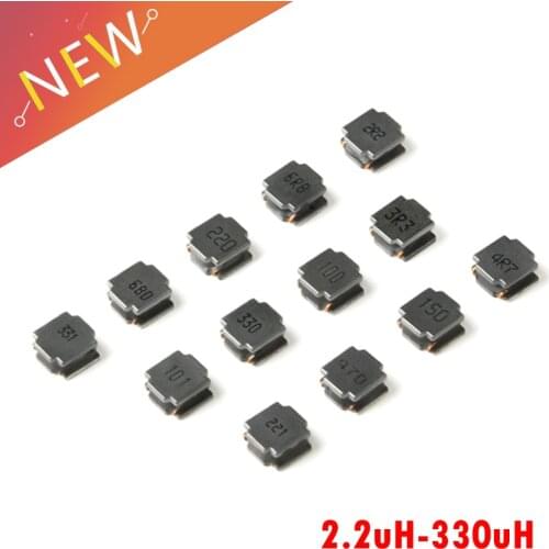 10PCS/lot SMD Power Inductors 8040 2.2UH 3.3UH 4.7UH 6.8UH 10UH 22UH 33UH 47UH 68UH 100UH 150UH 220UH 330UH