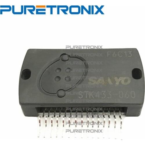 STK433-060 STK433-070 Thick-Film Hybrid IC 2-channel class AB audio power IC