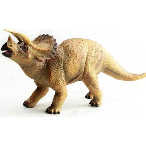 Triceratops Dinosaur Toys Action & Toy Figures Animal Model High Simulation Collection for Boy Gift