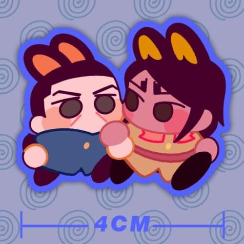 Anime Golden Kamuy Sugimoto Saichi Kochoube Asuko Acrylic Keychain Pendant Bags Charm Keyring Decor Collectible Q Version Gifts