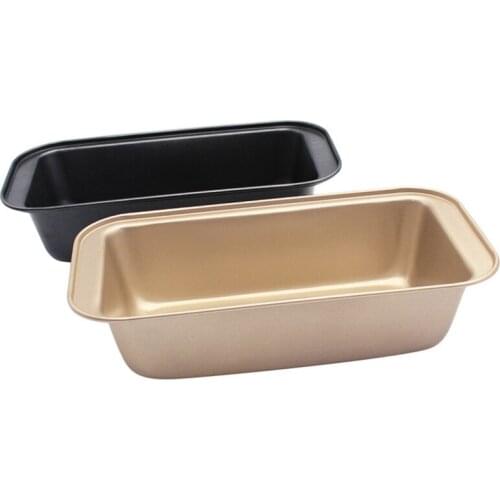 1pc Non-stick Loaf Pan Mold Rectangular Carbon Steel Bread Toast Pan Mould for DIY Toast Bread Cheese Loaf Baking Mold Supplies