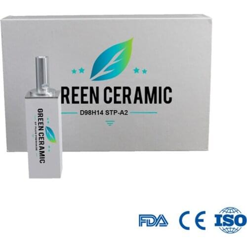 5pcs sirona type (55-15-19mm) zirconia block with ST precolor and ST multilayer, UTP(51%) multilayer