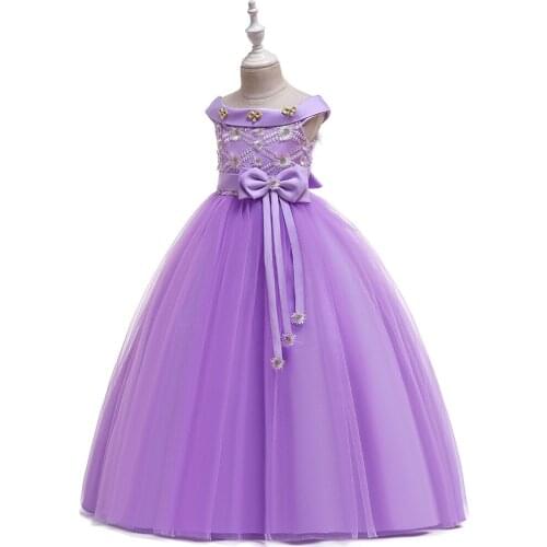 Children Dresses For Girls Princess Unicorn Toddler Girl Summer Dresses Elegant Noble Temperament Evening Birthday Wedding Dress