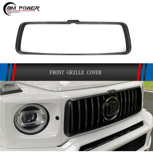 G class w463A W464 G63 B900 dry carbon grille cover for w463A W464 G63 G500 G350 B900 carbon finber grille cover