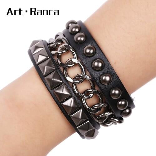 Fashion Willow Nail Braided Cortical Retro Mens and Womens Bracelets