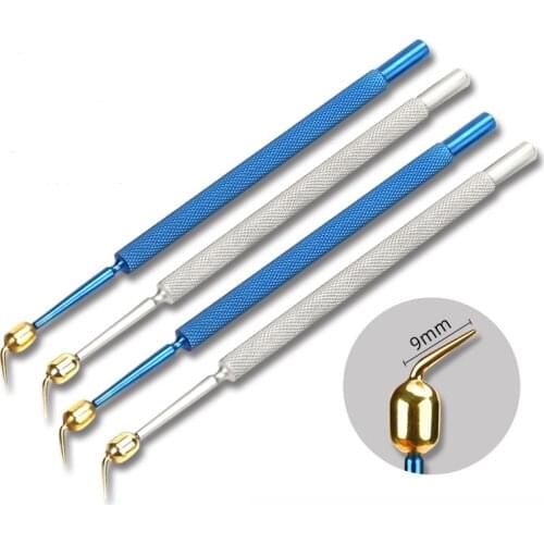 Ophthalmology microscopy instrument Stainless steel double eyelid tool Integrated spherical hemostatic cautery titanium alloy