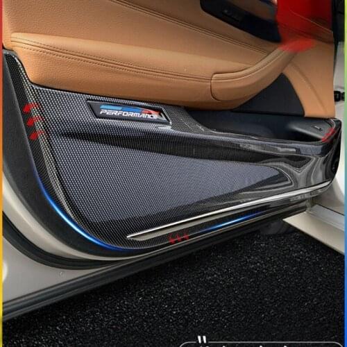 Suitable for 21 new BMW 5 Series 3 Series 6 Series GTX1X3X4X5 door anti-kick pad G38 full surround 525li530 modification