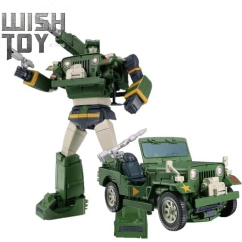 Transformation Masterpieces G1 MP-47 Hound Green Jeap MP47 KO Version MP Level Action Figure Robot Toys