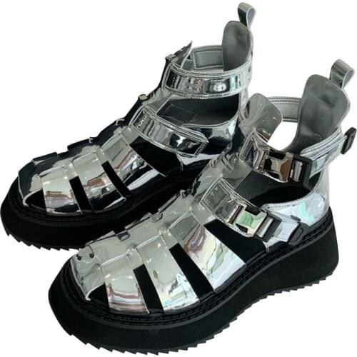 French counter flat bottom slippers full of personality 2021 summer new the same womens shoes for big high quality,with box