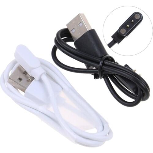 Universal Magnetic 2 Pin 4mm spacing Wristbands Charge Cable For Smart Watch