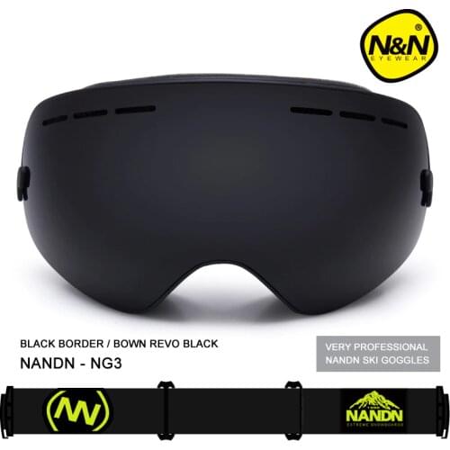 Winter Sports Women Skiing Snowboarding Goggles Men Snowboard Double Layers UV400 Anti-fog Big Ski Mask Glasses Skiing Eyewear