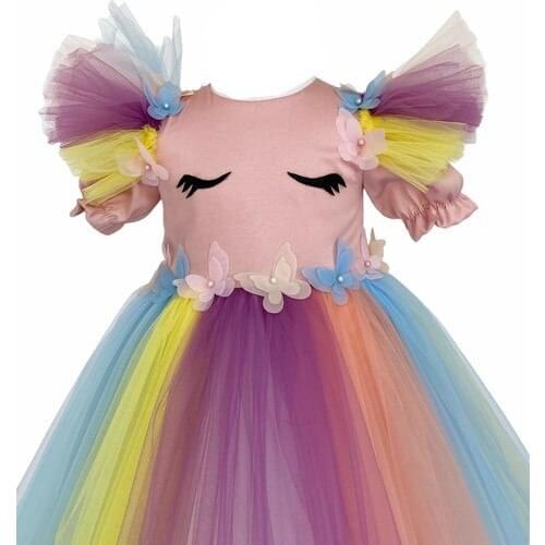 Zühre Bittern Unicorn Female Child Dress