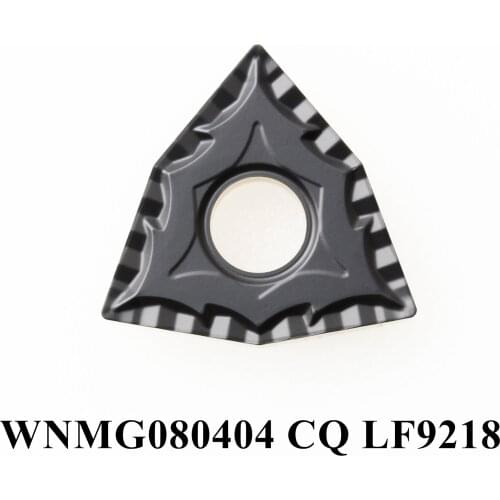 10PCS DESKAR WNMG080404-CQ WNMG080408-CQ WNMG080412 CQ LF9218 Turning Tools Carbide Inserts lathe cutter machining steel parts
