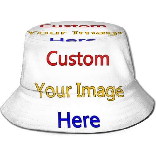3D Customized Image DIY Women Fishermans Hat Fashion Men Ladies Snapback Caps Fitted Casual Girls Unisex Flat Dropshipping