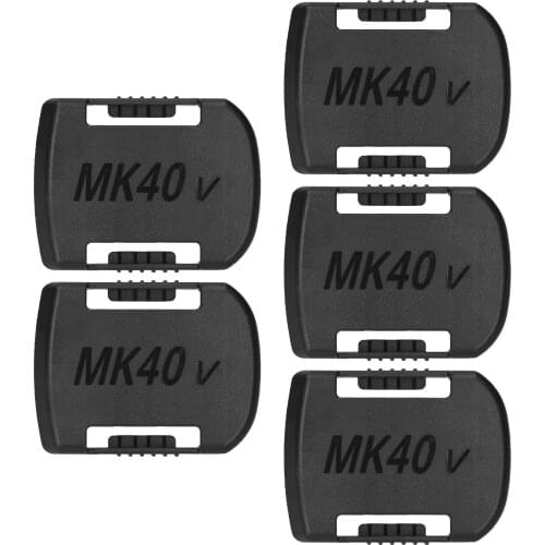 5 PCS Battery Mount Replacement for Festool 18V Lithium Battery Wall Clip Belt-Type Battery Organizer Holder Wall Mount Display