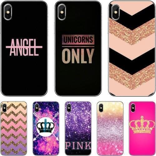 Glitter-queen-king-pink Soft TPU Covers For Meizu M6 M5 M6S M5S M2 M3 M3S NOTE MX6 M6t 6 5 Pro Plus U20