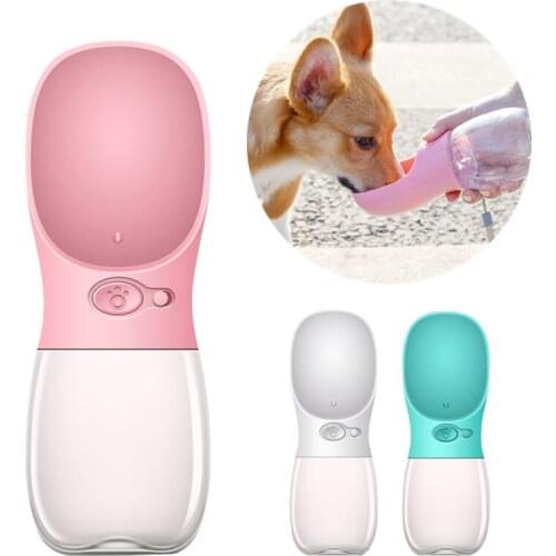 Pet Dog Water Bottle Portable Bottle for Small Medium Large Dog Leakage-proof Dogs Water Bottle Outdoor Water Bowl Pet Products