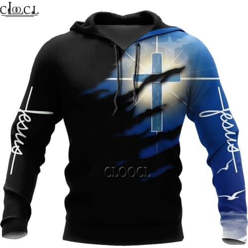 CLOOCL Christian Jesus Catholic 3D Print Hoodies Men Women Harajuku Fashion Sweatshirt Autumn Streetwear Tops Drop Shipping