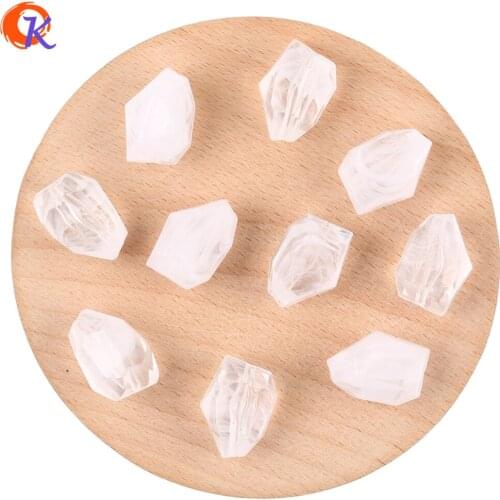 Cordial Design 230Pcs 14*20mm Acrylic Beads/Jewelry Accessories/Cloud Effect/Irregular Beads/DIY/Hand Made/Earring Findings