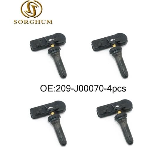 4pcs TPMS Tire Pressure 209-J00070 Fits For Subaru Forester Impreza 12511267 28103SG000/AJ00A