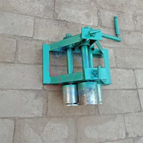 Cheap manual steel bar ring bending machine/round pipe or profile steel ring bending machine/hand rebar hoop bender tool